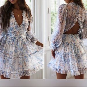 Women’s Floral Ruffle Dress